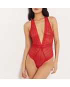 Body intero senza cornici Incisione rossa