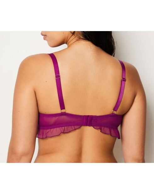 Sujetador con aros n°9 Poesie cassis