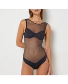 Body une pièce sans armatures Delice noir