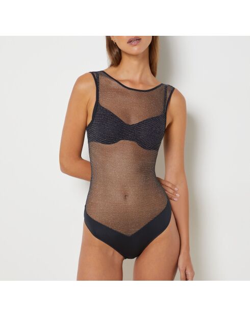 Body une pièce sans armatures Delice noir