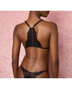 Sensuelle schwarzer Bügel-BH