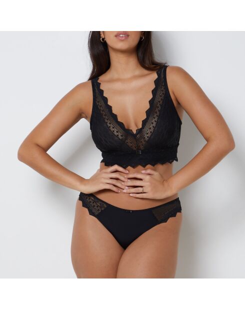 Soutien-gorge sans armatures n°8 Artiste noir