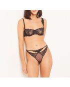 Sujetador negro con aros Secrete