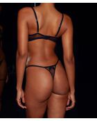 Zwarte string van Tendresse