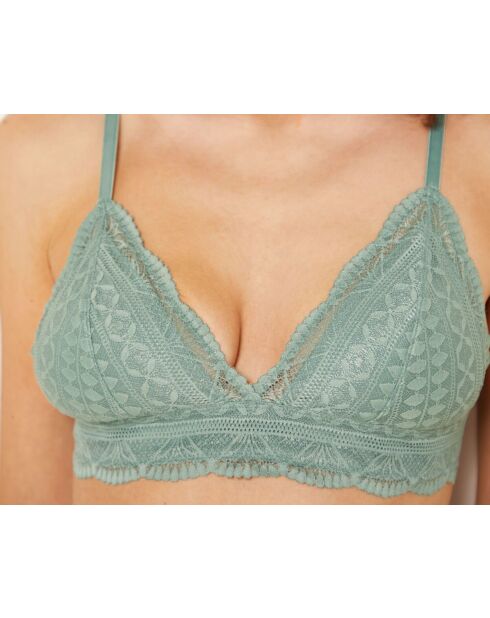 BH zonder beugel en uitneembaar kussentje n°8 Idole khaki olive