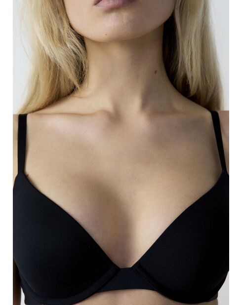 Pure Fit zwarte push-up bh met beugel