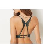 BH ohne Bügel Nr. 8 Embrante tannengrün