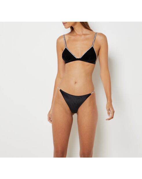 Sujetador negro sin aros Malicieuse