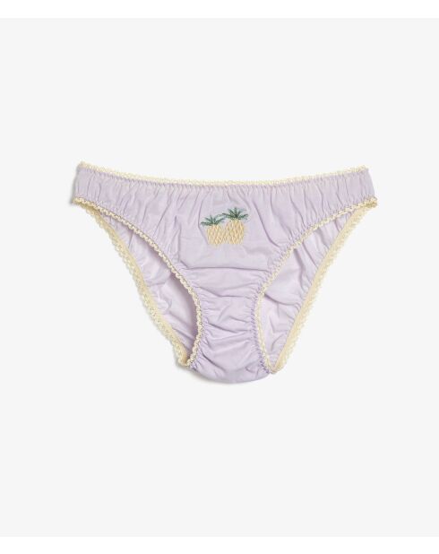 Fliederfarbenes Jojoba-Höschen