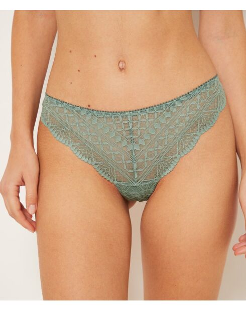 Khakifarbener, olivfarbener Idole-Tanga