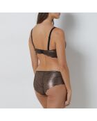 Shorty Idol Marrón/Dorado