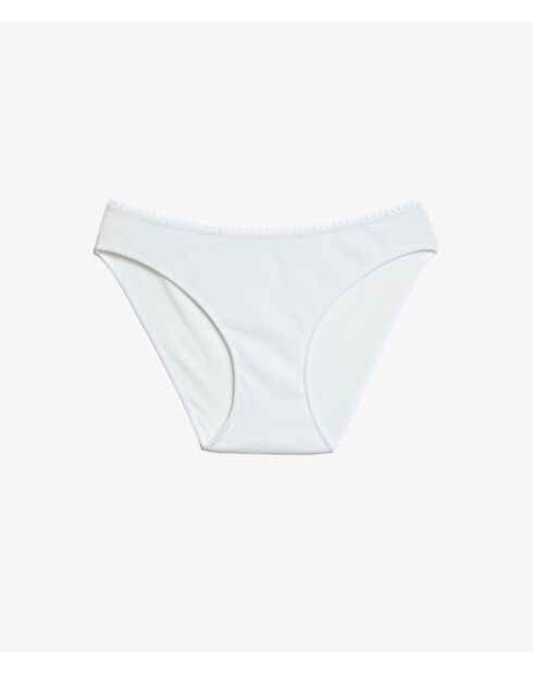 Bragas blancas suaves