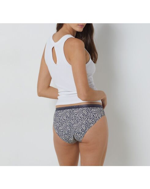 Mehrfarbige Menstruationshöschen mit Aya-Print