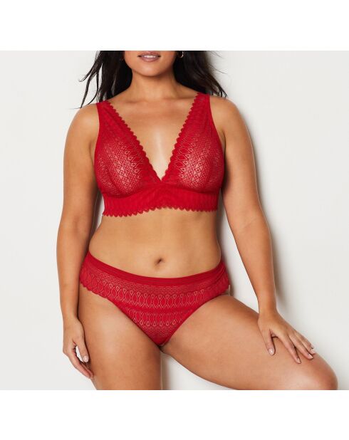 Bügel-BH Nr. 8 Rote Gravur