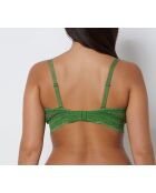 BH ohne Bügel mit abnehmbarem Polster Nr. 8 Idole tannengrün