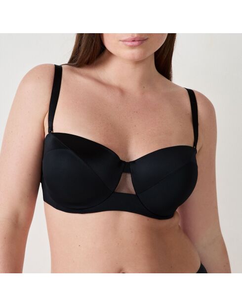 Zwarte bh met beugel Pure Eclat