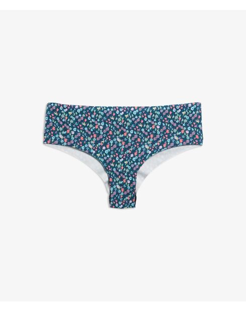 Shorty Confort Print bleu