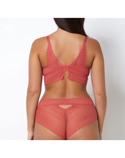 Soutien-gorge avec armatures n°5 Gravure terracotta