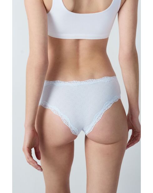 Shorty Chouchou bleu vert