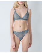 Soutien-gorge sans armatures Brillance vert