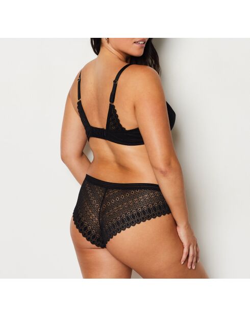 Soutien-gorge Minimizer avec armatures Gravure noir