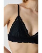 Soutien-gorge sans armatures pad amovible n°8 Idole noir
