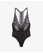 Einteiliger Body ohne Rahmen Schwarzer Regenschirm