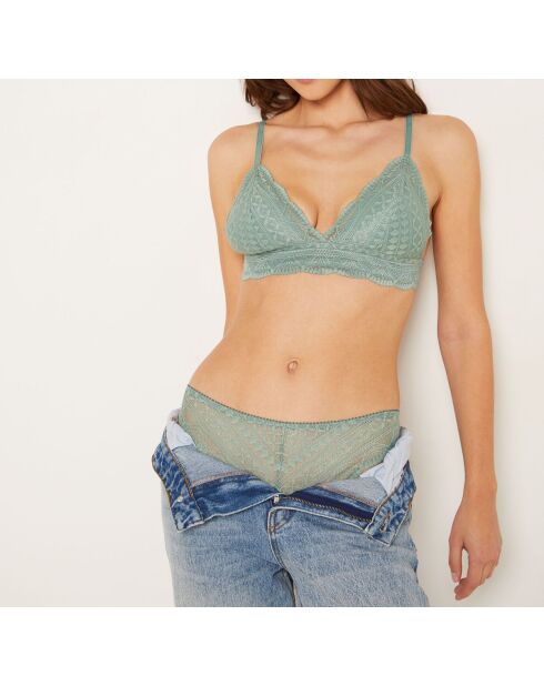 BH zonder beugel en uitneembaar kussentje n°8 Idole khaki olive