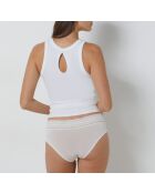 Shorty Ravissante blanc