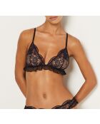 Sujetador sin cable Black Poetry