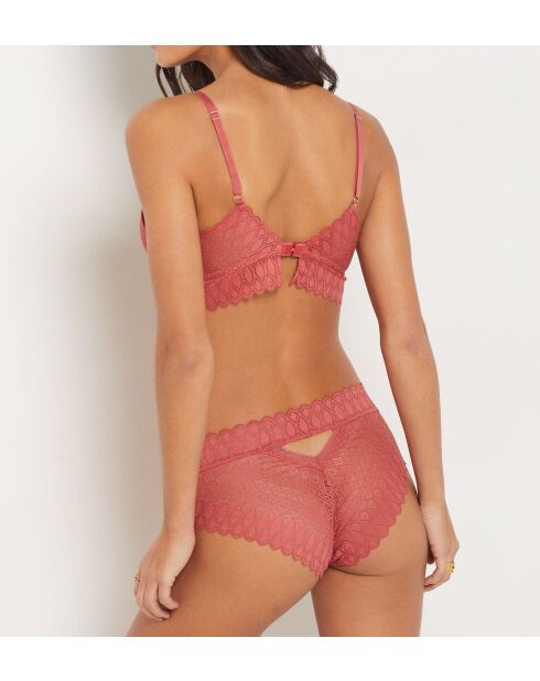 Shorty Gravure terracotta