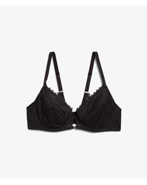 Soutien-gorge Minimizer avec armatures Gravure noir
