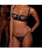 Zwarte string van Tendresse