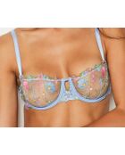 Wunderschöner lagunenblauer BH mit Bügel Nr. 9