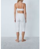 Leggings verdi blu con stampa accogliente