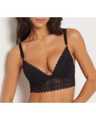 Soutien-gorge push-up avec armatures Gravure noir