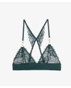 BH ohne Bügel Nr. 8 Embrante tannengrün
