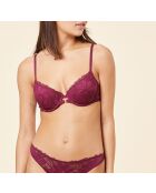 Reggiseno con ferretto n°4 Epatante prugna