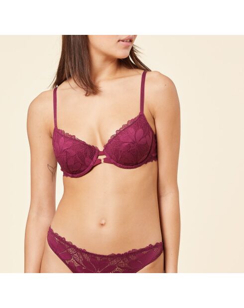 Reggiseno con ferretto n°4 Epatante prugna