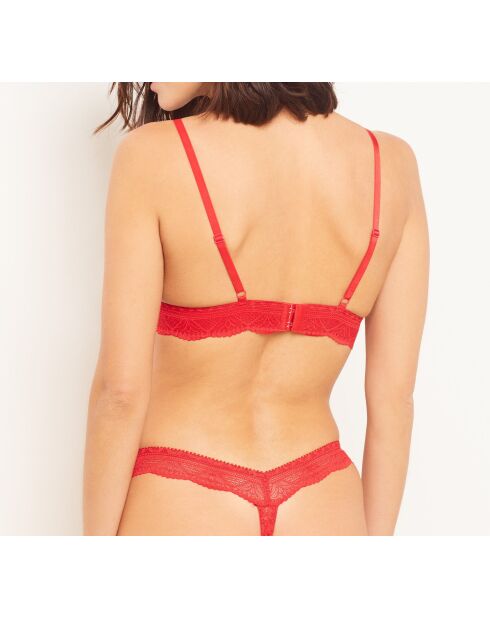 BH ohne Bügel mit abnehmbarem Polster Nr. 8 Red Idol