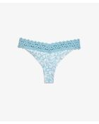 Wish Print W24 blauwgroene string