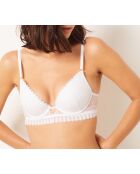 Push-up bh met beugel nr. 2 Diamant ecru