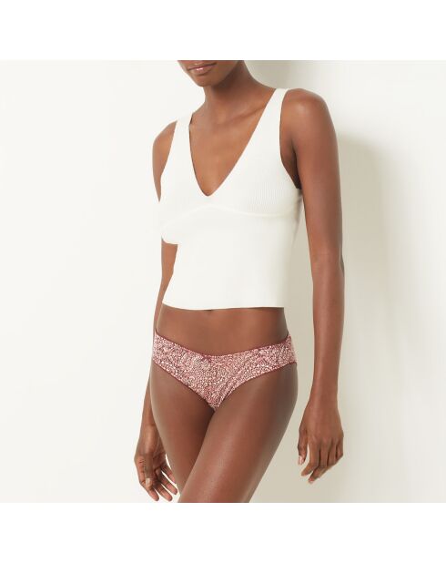 Set di 4 mutandine Selma Red Cote Terracotta