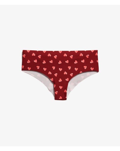 Shorty Comfort Print rot