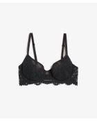 Zwarte bh met beugel Success