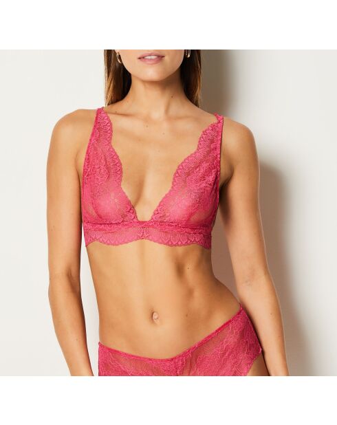 Soutien-gorge sans armatures Aria fushia