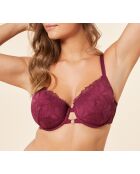 Reggiseno con ferretto n°4 Epatante prugna