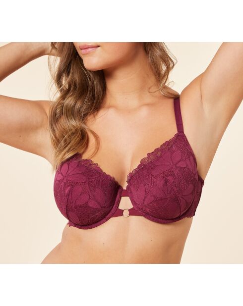 Reggiseno con ferretto n°4 Epatante prugna