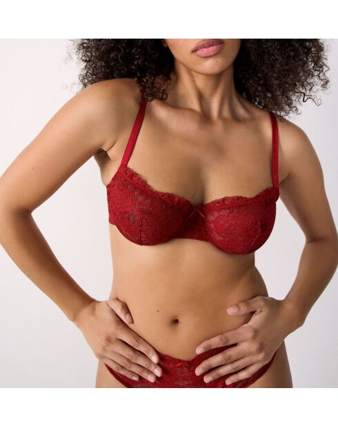 Reggiseno con ferretto rosso No. 9 Prodigieuse