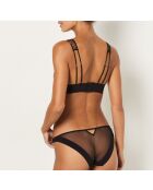 Soutien-gorge sans armatures n°8 Fragments noir